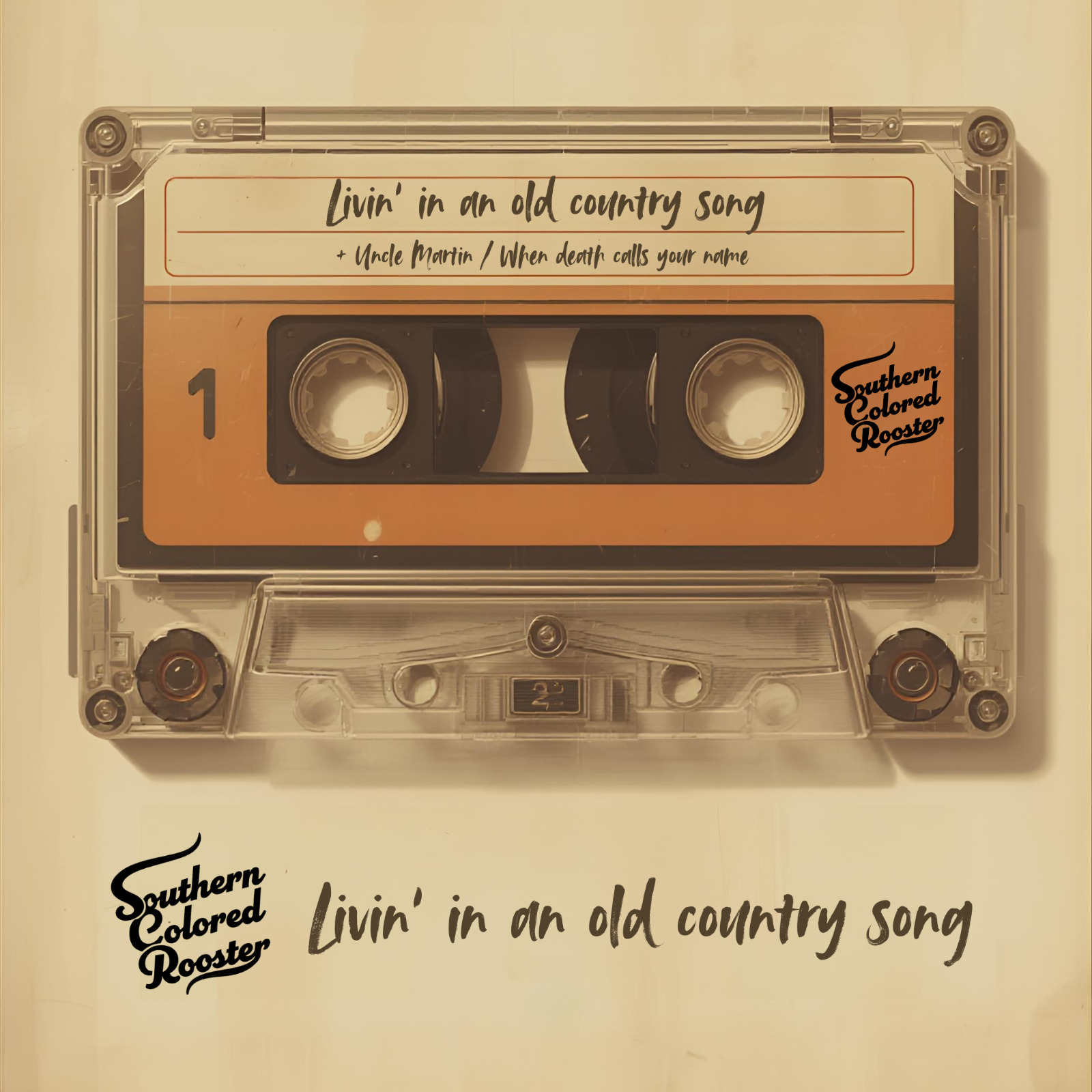 Livin' in an old country song - Cassette Cover